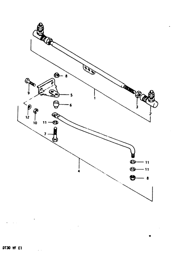 Tie-rod / удлинитель bar (опция;)