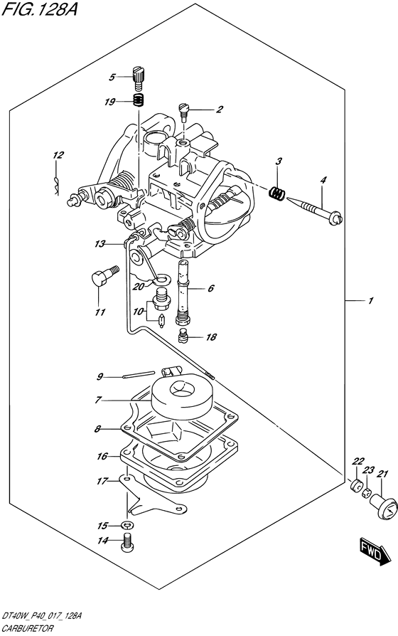 L) (DT40W P40)) карбюратор transom ((s