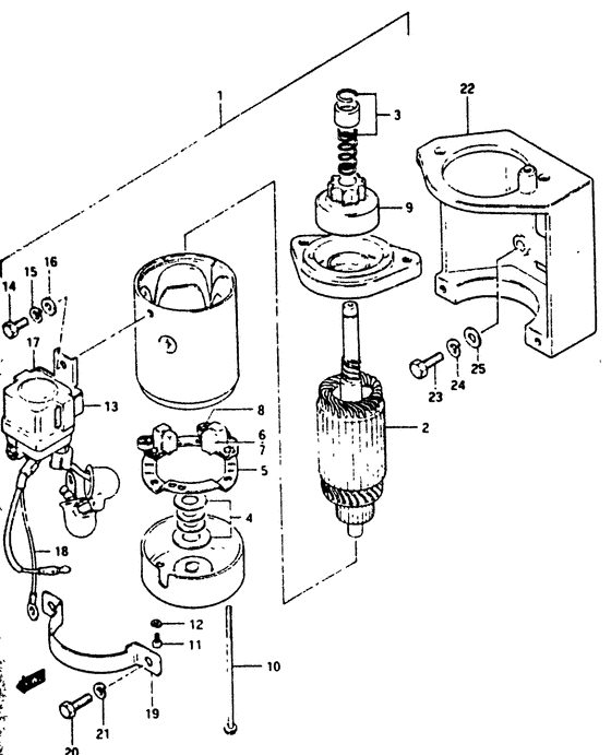 Стартер электрический