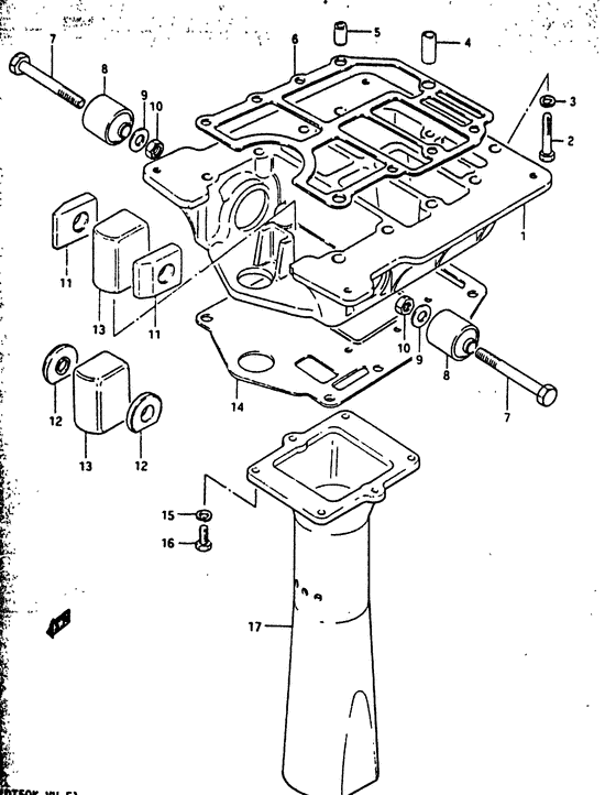Кронштейн двигателя