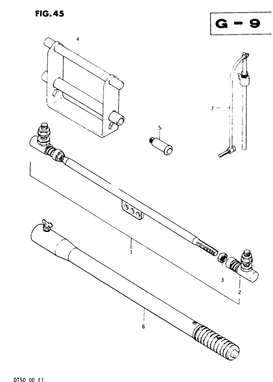 Tie rod тяга spindle zincated yello (опция;)