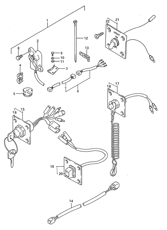Panel switch (опция; ~model: 95)