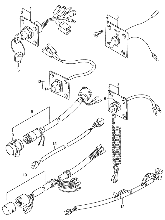 Panel switch (опция;)