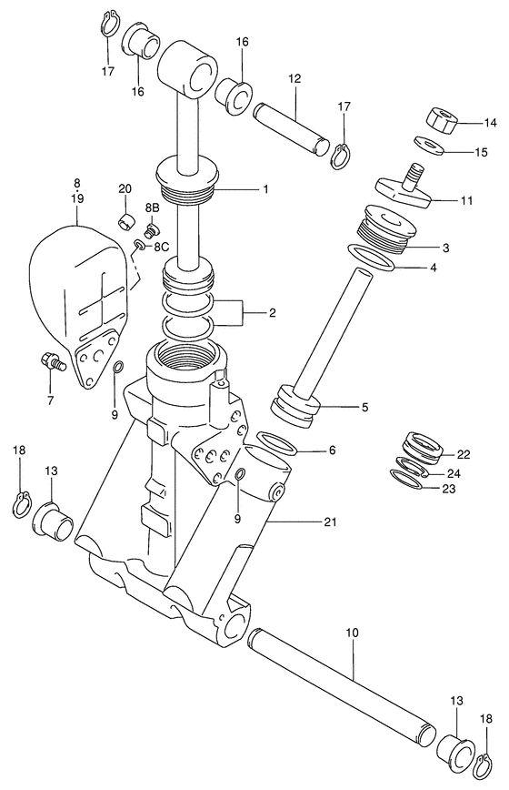 Цилиндр гидроподъема