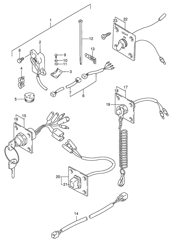 Panel switch (опция;)