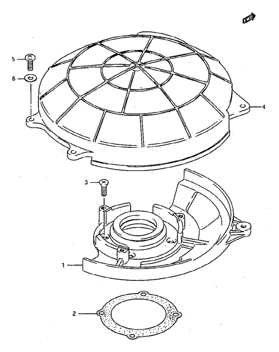 Корпус сальника