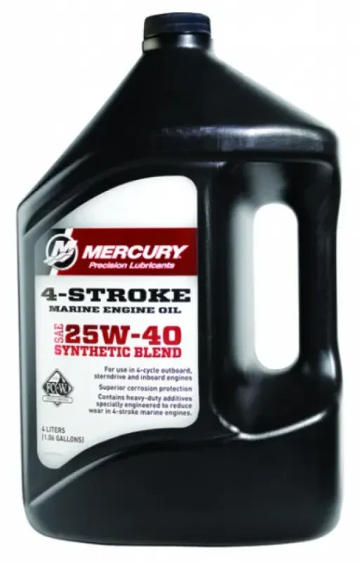 Масло ДВС Mercury 25w-40 ПОЛУ- СИНТЕТИЧЕСКОЕ 8M0206956