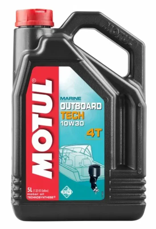 Масло 4-хтактное Motul OUTBOARD TECH 4T 10W-30 5 ЛИТРОВ