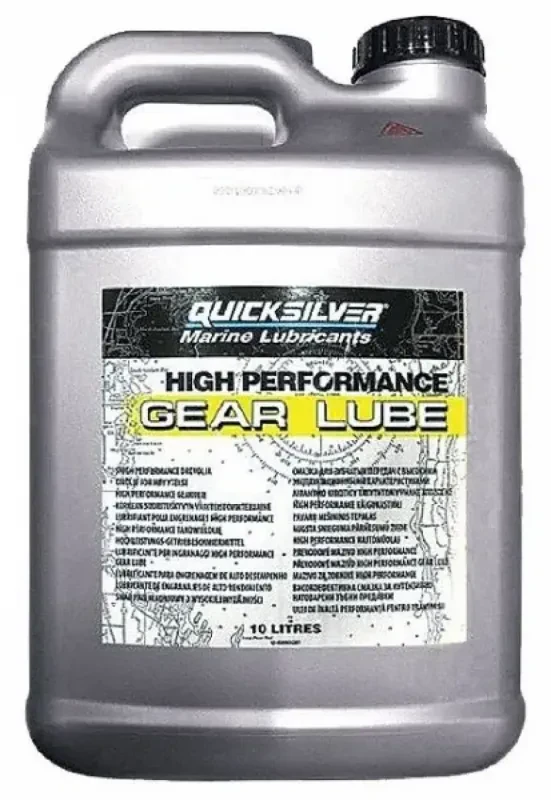 Quicksilver ( 8M0219577 )  Масло редукторное High Perfomance Gear Lube 10л
