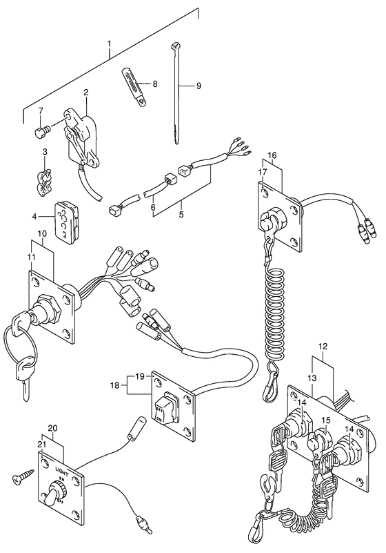 Panel switch (опция;)