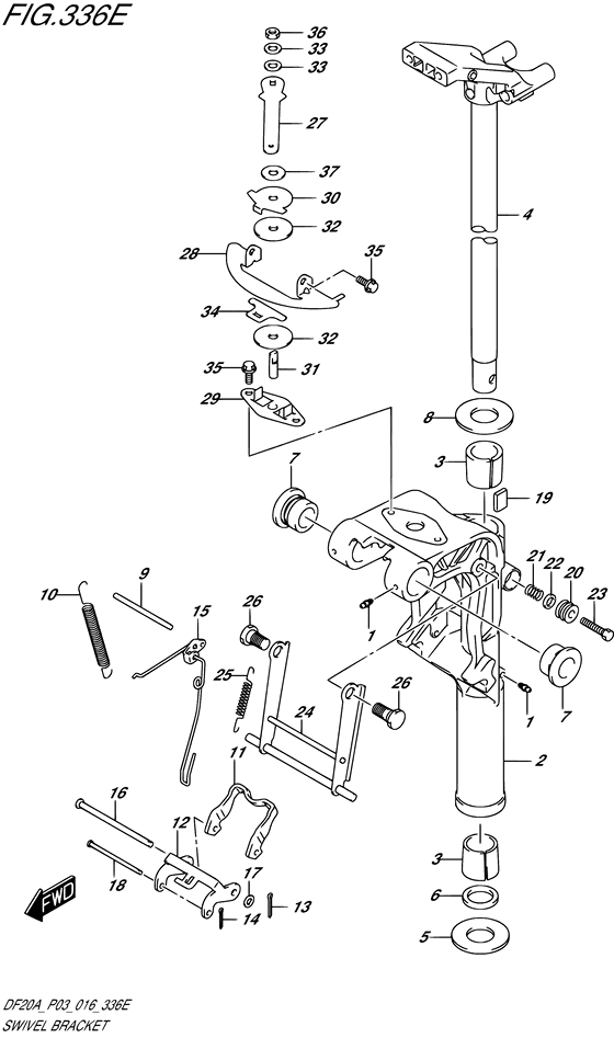 Поворотный кронштейн