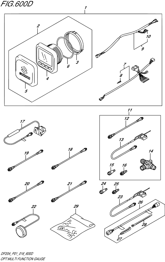 Opt:multi function прибор ((DF15AT P01))