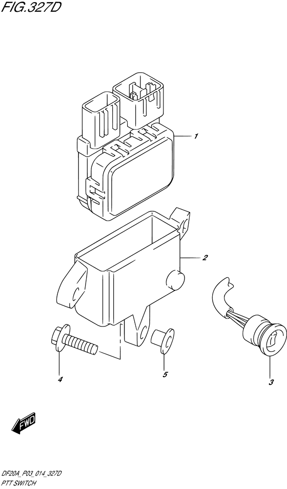 Ptt switch ((DF20AT P03))