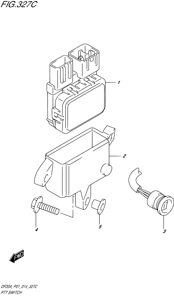 Ptt switch ((DF20AT P01))