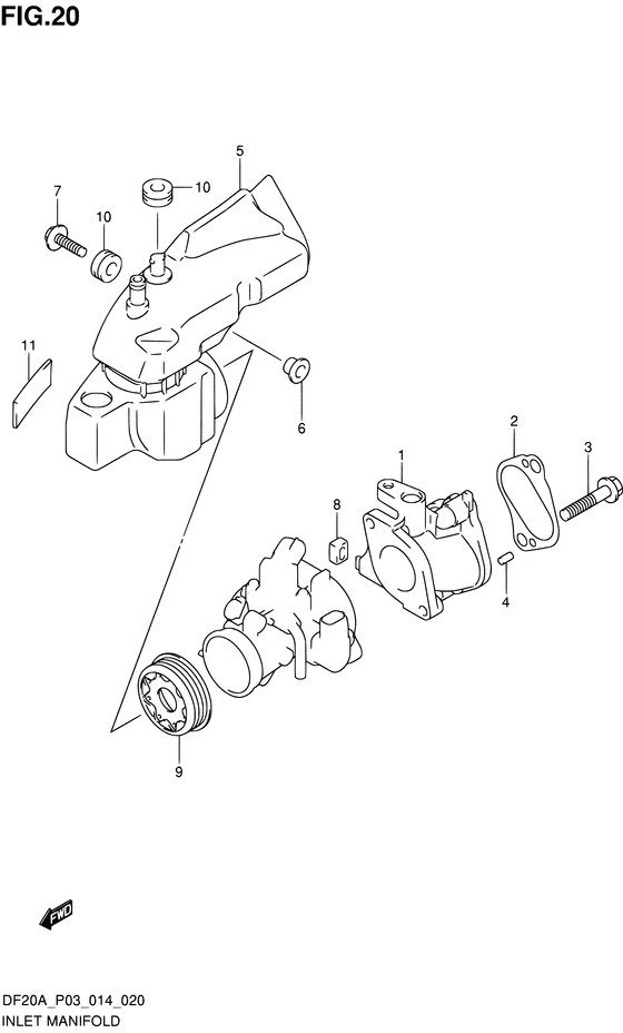 Впускной коллектор