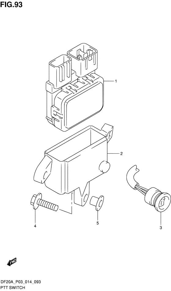 Ptt switch ((DF20AT P03))