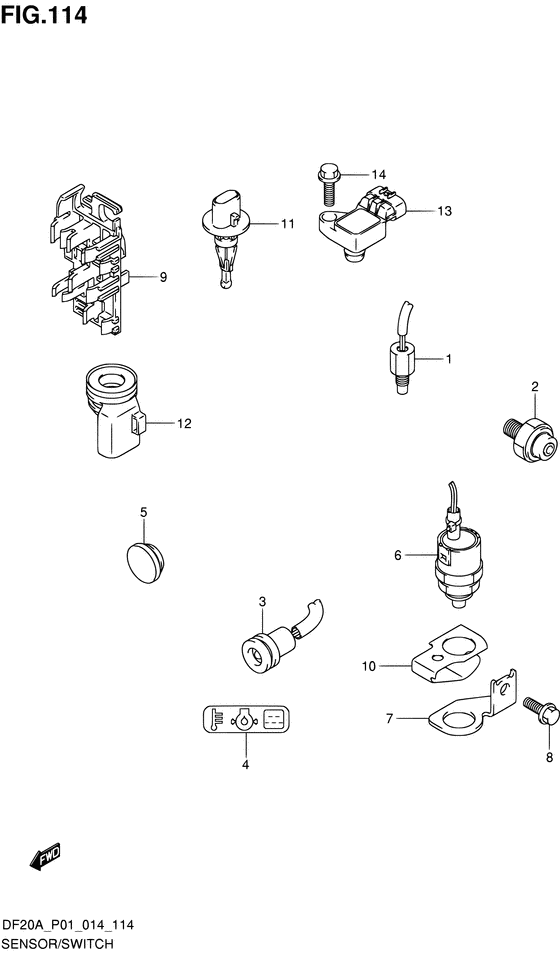 Sensor/switch ((DF9.9BR P01))