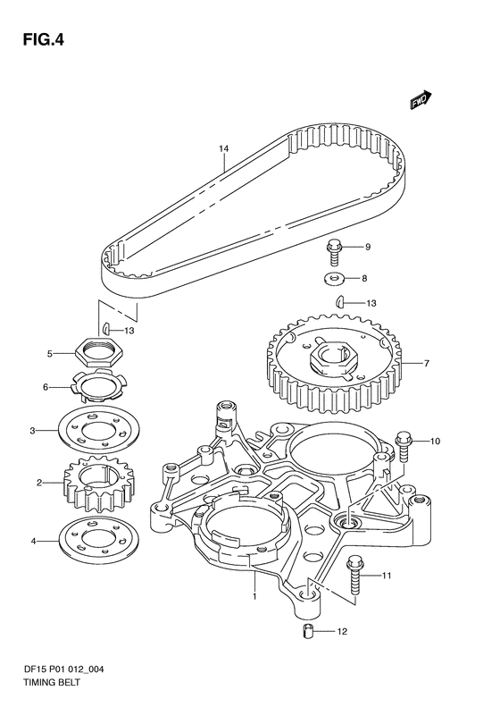 Belt timing