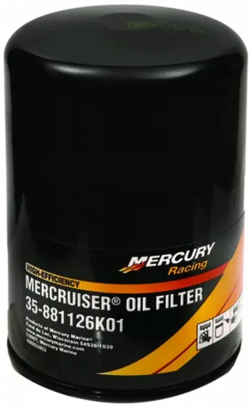 Mercury Масляный фильтр для двигателей MCM GM V-8 серии Hi-Performancе 2007 г. и новее.
