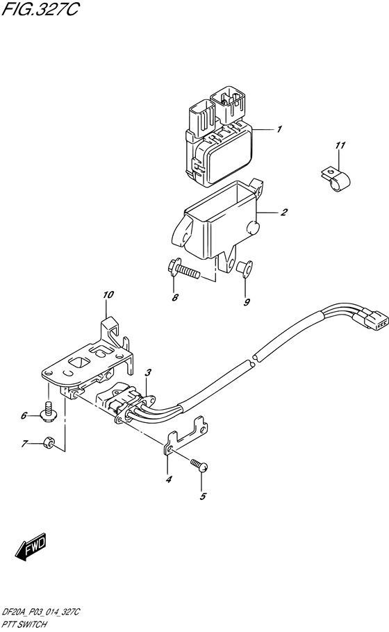Ptt switch ((DF9.9BTH P03))