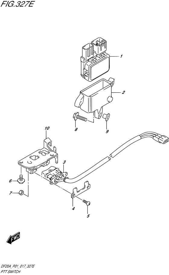 Ptt switch ((DF20ATH P01))