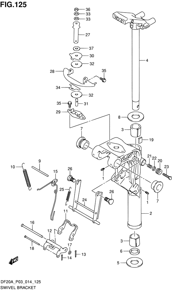 Поворотный кронштейн
