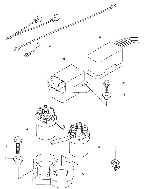 Реле системы подъема