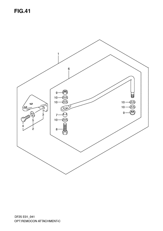 Remocon attachment (опция;)