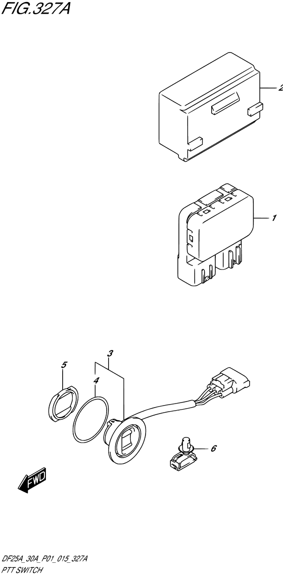 Ptt switch ((DF25AT P01))