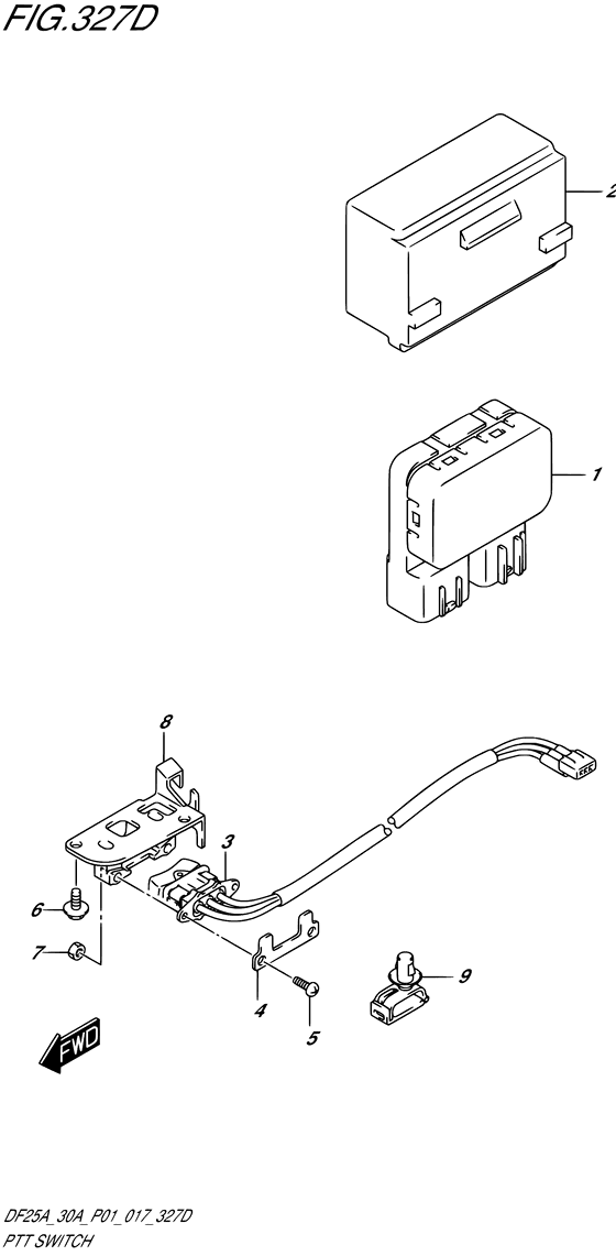 Ptt switch ((DF30ATH P01))