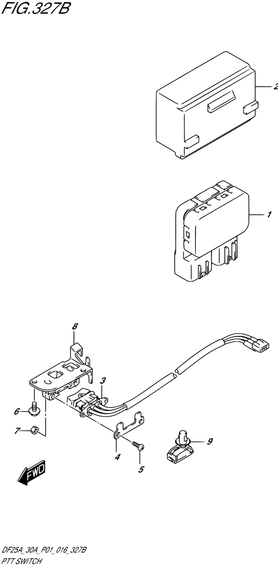 Ptt switch ((DF25ATH P01))
