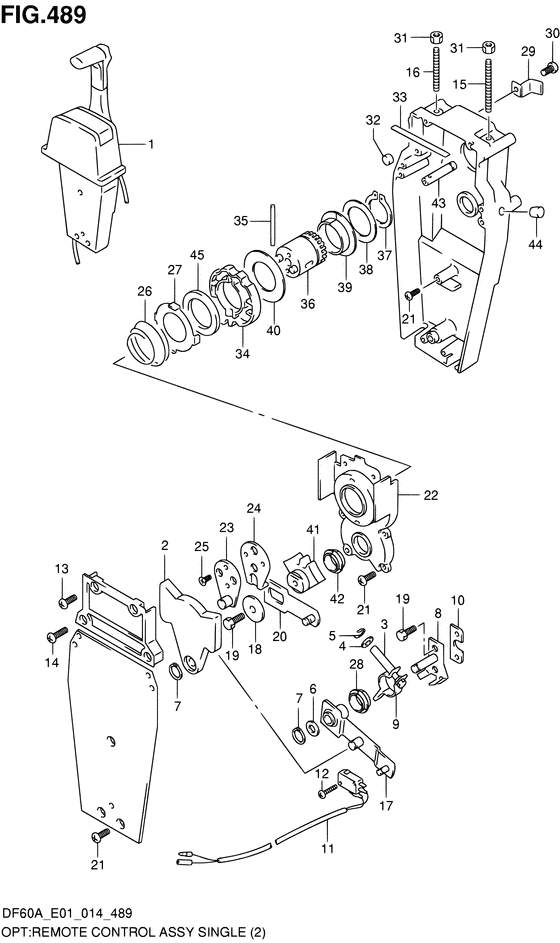 "опция: узел дистанционного управления