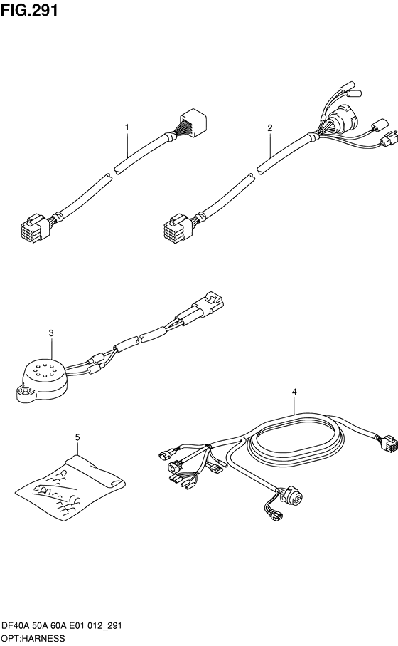 Опция: жгут проводов