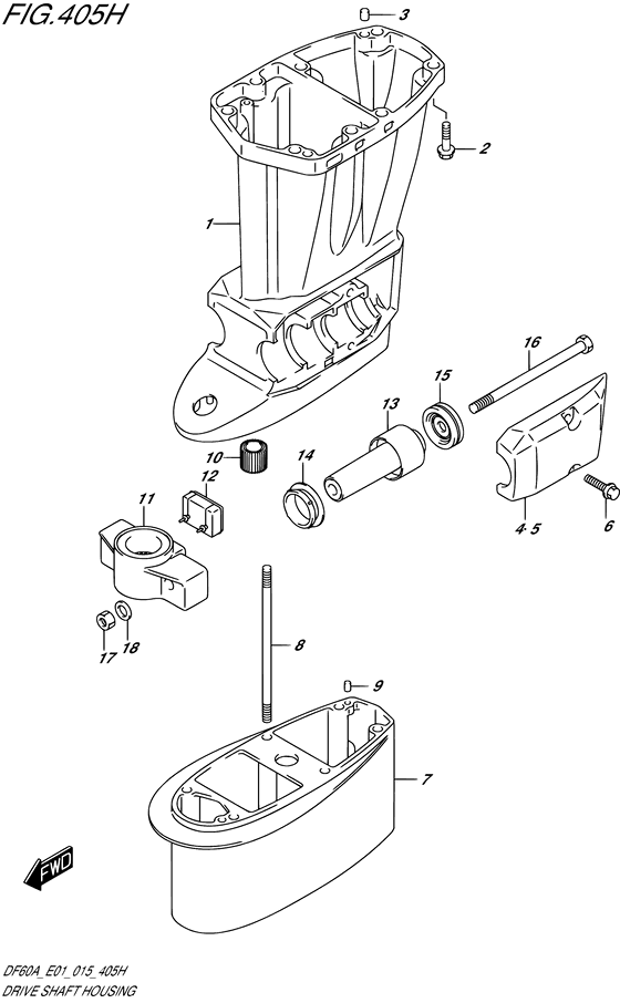 Кожух приводного вала