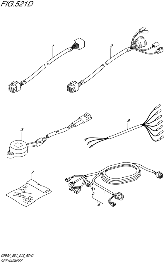 Опция: жгут проводов
