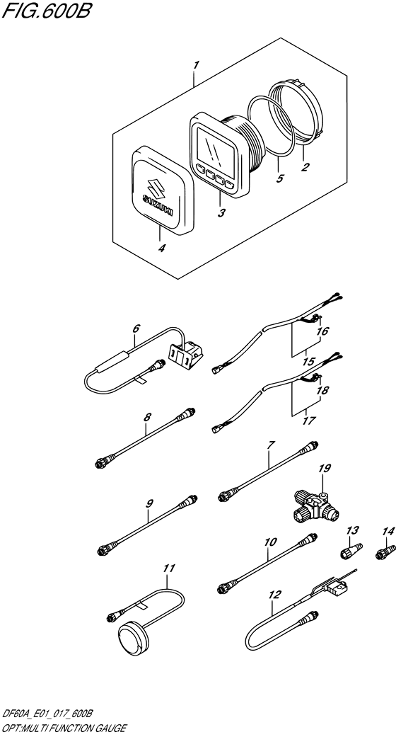 Opt:multi function прибор ((DF40AQH E01))