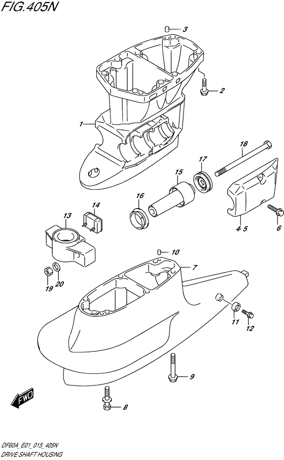 Кожух приводного вала