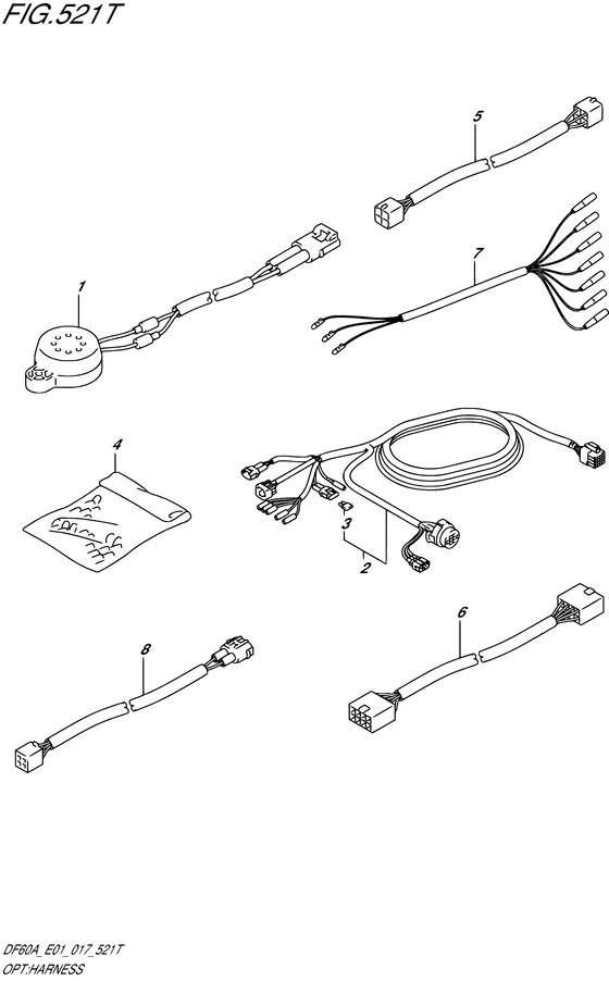 Опция: жгут проводов