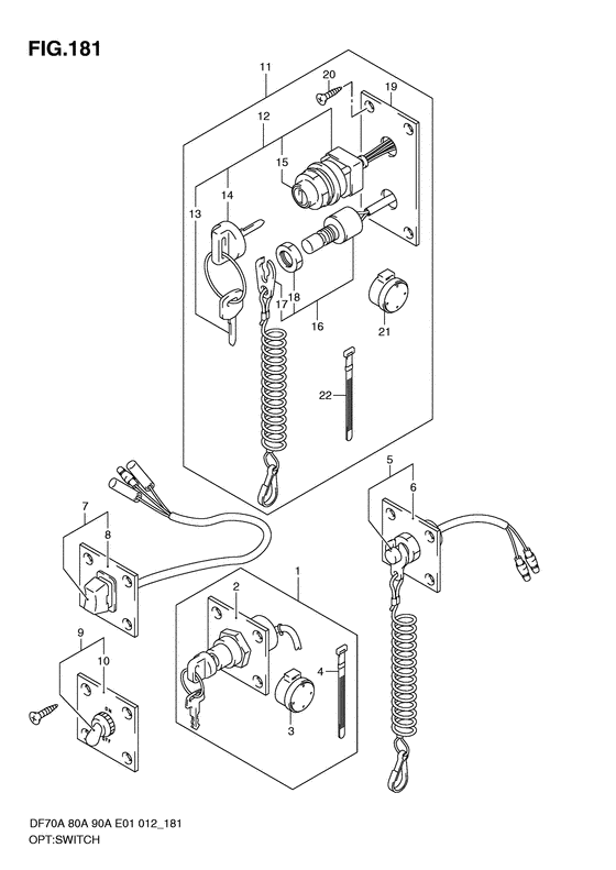 Switch volt change (опция; df80a e01)