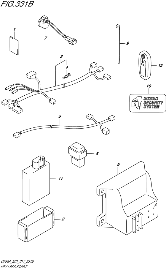 Key less start ((DF80A E01))