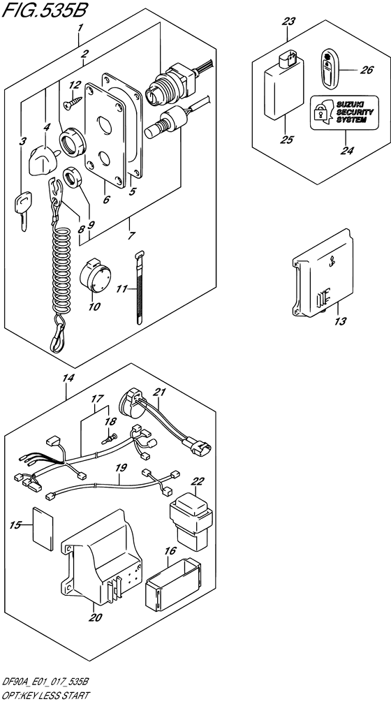 Opt:key less start ((DF80A E01))