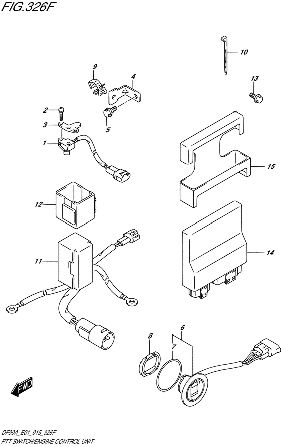 Выключатель системы подъема