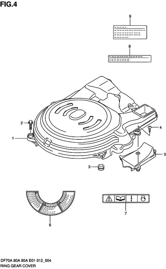 Крышка венцовой шестерни