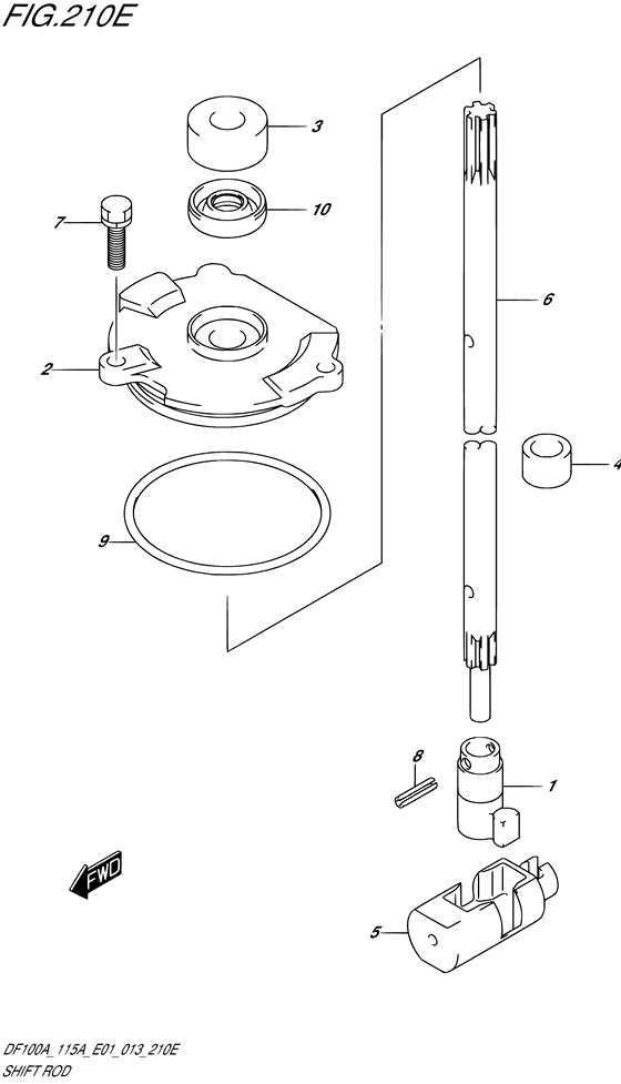 Тяга переключения