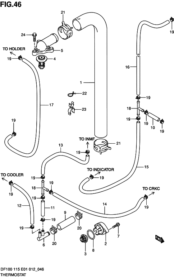 Thermostat ((DF115T E40))