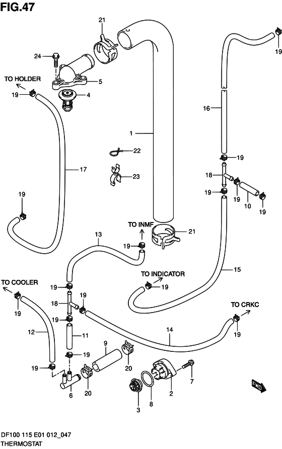 Thermostat ((DF115Z E01))