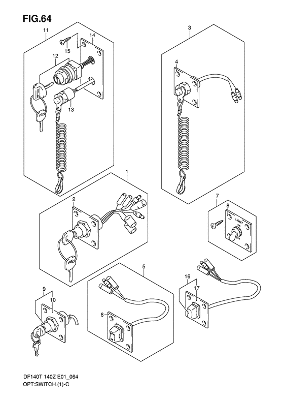 Switch volt change (опция; df140t модель: 02~04)
