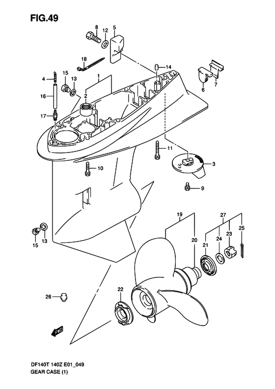 Корпус редуктора