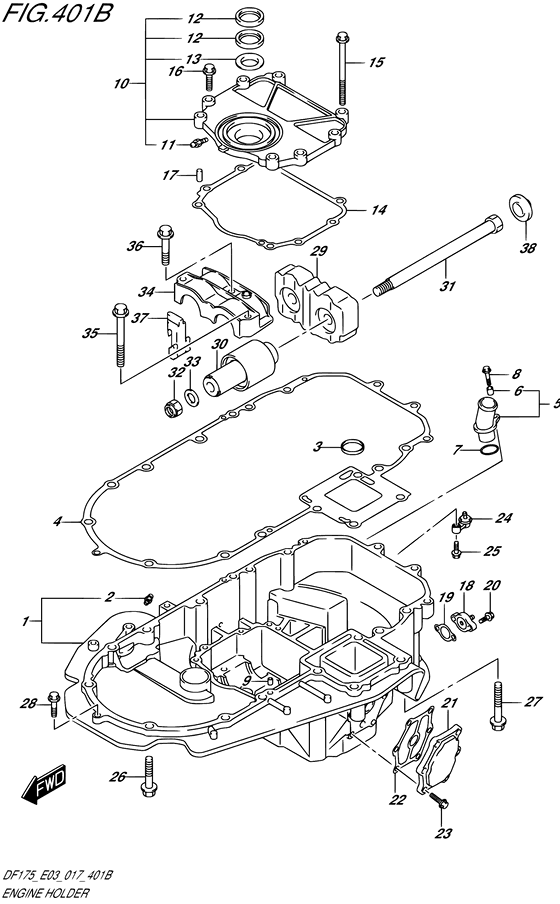 Кронштейн двигателя