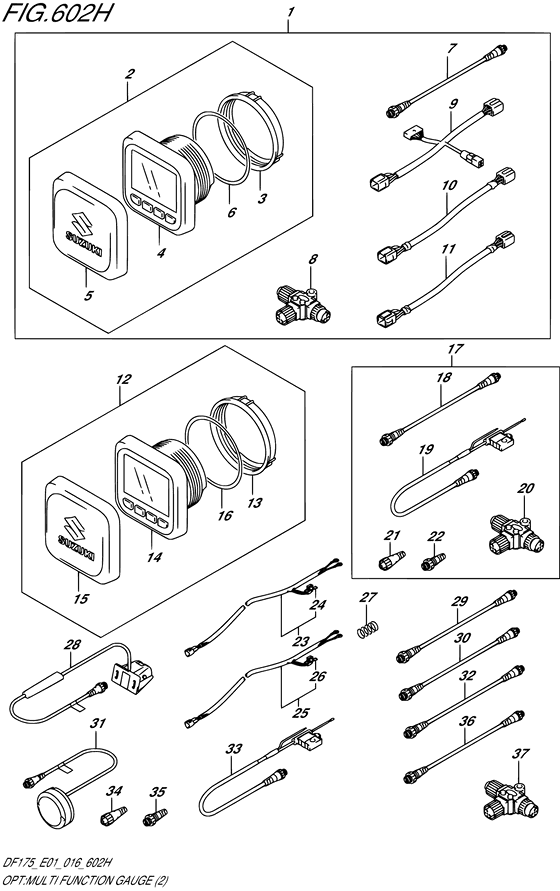 Opt:multi function прибор ((2) (DF175ZG E40))
